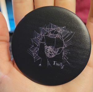 RARE Emily the Strange Mirror / Spiderweb